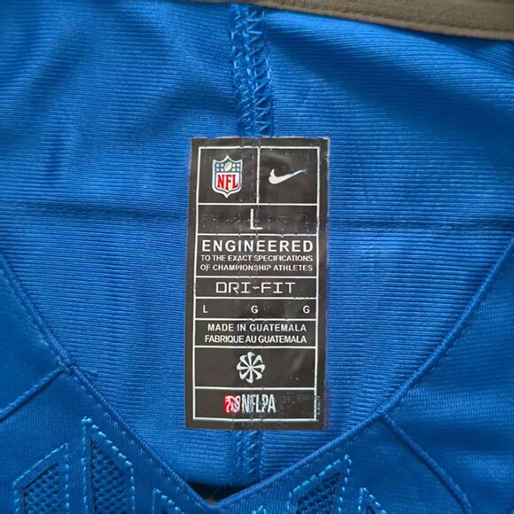 Malik Nabers New York Giants Blue Nike Jersey #9 - Picture 4 of 8